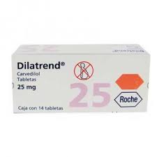 Carvedilol 25mg 14Tabs, Dilatrend